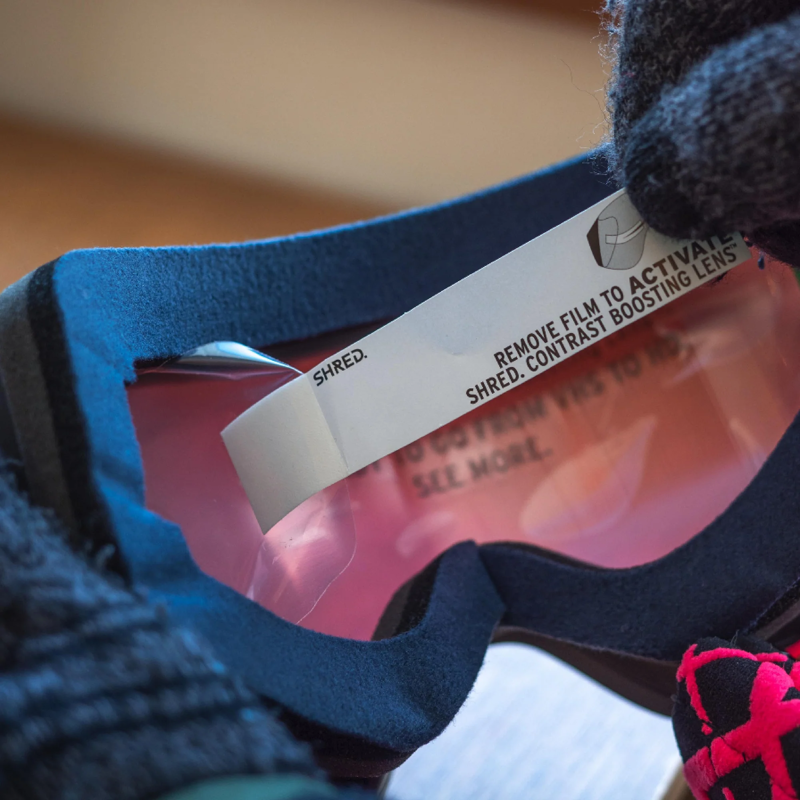 Shred Exemplify Ski and Snowboard Goggles In Black-1